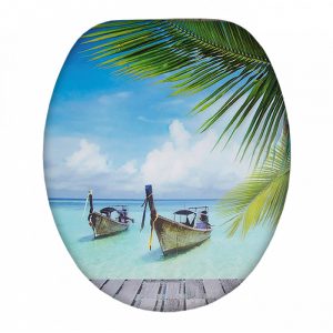 Тоалетна седалка MAUI - океан с кораби